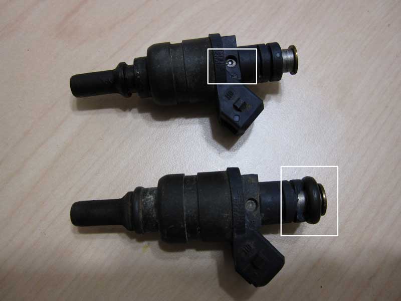 2001 330i fuel injector leak